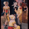 Paul Sydell [center] and unidentified others in the stage production Carnival