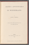 Alice's adventures in Wonderland
