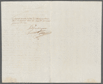 Letter from Toussaint Louverture to the French Minister of Marine and Colonies