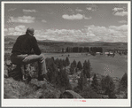 A fertile irrigated valley is rare in the rimrock country of central Oregon