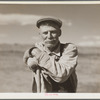 A one-armed sheep herder. Central Oregon grazing project