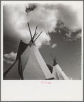 Indian tepees. Molalla Buckeroo. Molalla, Oregon