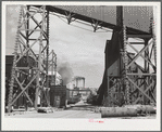 One of the largest sawmills in the world. Employs many of the Resettlement Administration homesteaders at Longview. Washington
