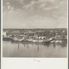 Loading lumber. Willamette River. Portland, Oregon