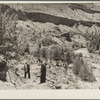 Constructing a stock trail to the Deschutes River. Central Oregon