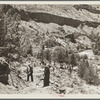 Constructing a stock trail to the Deschutes River. Central Oregon