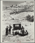 Vernon Evans and family of Lemmon, South Dakota, near Missoula, Montana. Leaving the grasshopper-ridden and drought-stricken area for a new start in Oregon or Washington