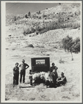 Vernon Evans and family of Lemmon, South Dakota, near Missoula, Montana. Leaving the grasshopper-ridden and drought-stricken area for a new start in Oregon or Washington