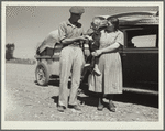 Drought refugees from North Dakota leaving for Idaho. Montana