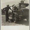 North Dakota farmers moving west. Miles City, Montana