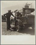 North Dakota farmers moving west. Miles City, Montana