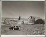 Barnyard scene of farm near Bickleton, Washington