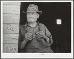 Farmer of the drought area. Beach, North Dakota