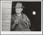 Farmer of the drought area. Beach, North Dakota
