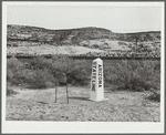 State line. Arizona -- New Mexico