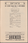 Der unbeḳanṭer : simbolishe drama in 4 aḳṭen miṭ a prolog