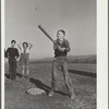 Baseball game, homestead school. West Virginia