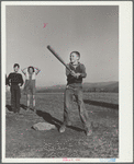 Baseball game, homestead school. West Virginia