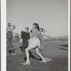 Baseball game, homestead school. Dailey, West Virginia