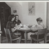 The Hardeman family at their Saturday evening meal. Dailey, West Virginia