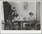 The Hardeman family at their Saturday evening meal. Dailey, West Virginia