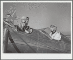 Students and instructor preparing for take off. Meacham Field, Fort Worth, Texas