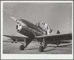 Students and instructor preparing for take off. Meacham Field, Fort Worth, Texas