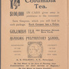 Educational Alliance Auditorium...announcement of the concert and dramatic series, 1904-1905