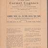 Educational Alliance Auditorium...announcement of the concert and dramatic series, 1904-1905