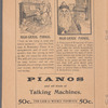 Educational Alliance Auditorium...announcement of the concert and dramatic series, 1904-1905