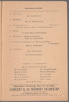 Educational Alliance Auditorium...announcement of the concert and dramatic series, 1904-1905