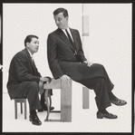 Publicity photograph of Jerry Ross and Richard Adler 