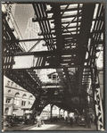 El Second and Third Avenue Lines, Hanover Square and Pearl Street