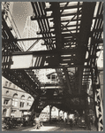 El Second and Third Avenue Lines, Hanover Square and Pearl Street