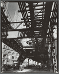 El Second and Third Avenue Lines, Hanover Square and Pearl Street