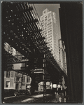 El Second and Third Avenue Lines, Hanover Square and Pearl Street
