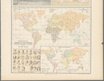 Ethnological Chart of the World Showing the Distribution and Varieties of the Human Race