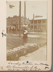 Laundry Auntie on Main Street, Greenville, S.C. Hats on top basket