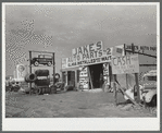 U.S. Highway 80, Texas, between Fort Worth and Dallas. Auto graveyard