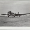 Fort Worth, Texas. Meacham Field. Passenger plane