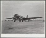 Fort Worth, Texas. Meacham Field. Passenger plane