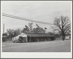 U.S. Highway 80, Texas, between Dallas and Fort Worth. Roadside stand