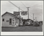 U.S. Highway 80, Texas, between Dallas and Fort Worth. Roadside stand