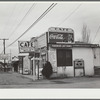 U.S. Highway 80, Texas, between Dallas and Fort Worth. Roadside stand