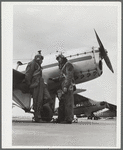 Student and instructor, Meacham Field, Fort Worth, Texas