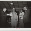 First aid classes at community center. FSA (Farm Security Administration) camp, Robstown, Texas
