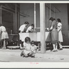 Community laundry. FSA (Farm Security Administration) camp, Robstown, Texas