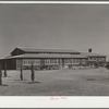 Community center building. FSA (Farm Security Administration) camp, Robstown, Texas