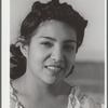 Young Latin-American girl. FSA (Farm Security Administration) camp, Robstown, Texas