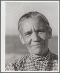 Migratory worker's wife. Robstown camp, Texas